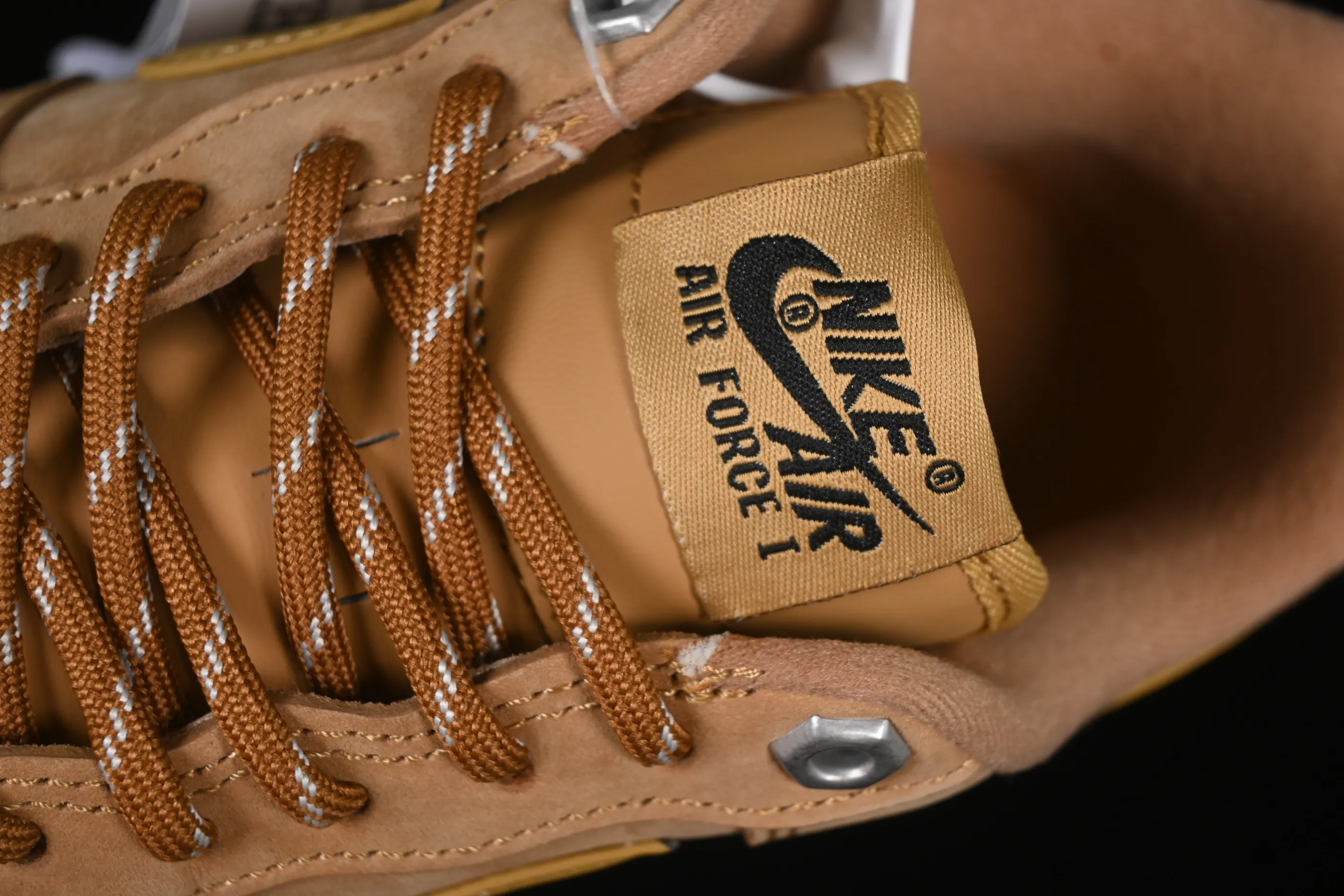 All categories Nk Air Force 1 Air Force series Nk Air Force 1 Low Air Force low top X version Nk Air Force 1'07 WB AF1 wheat color first layer suede Air Force 1 low top sneakers CJ9179-200